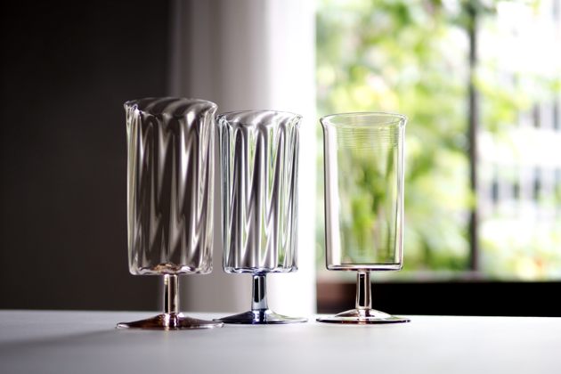 永木卓 アイスコーヒーグラス（アンバー／モール）