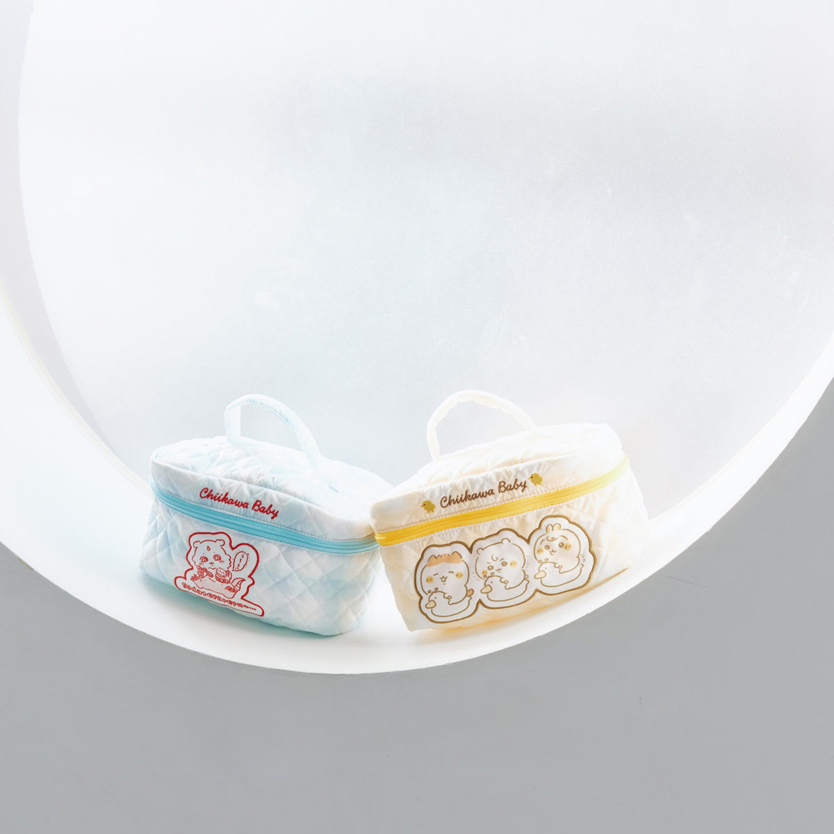 ちいかわ Chiikawa Baby マルチポーチ 育ててくれるんだって ブルー