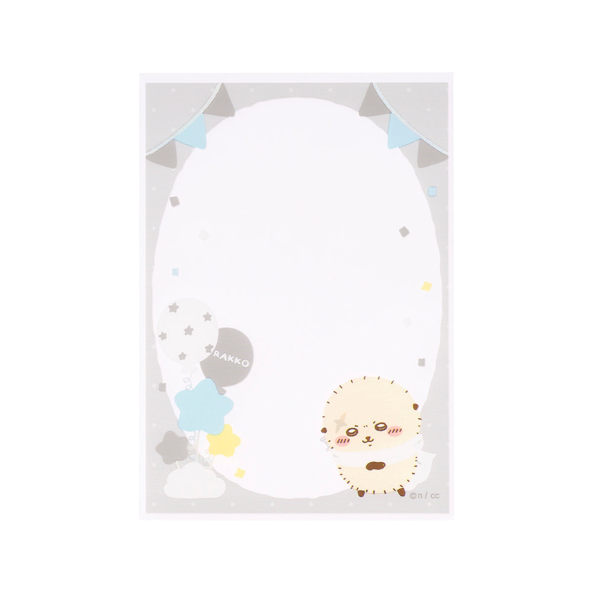 ちいかわ ミニフォトが入るサイズのクリアスリーブ（くりまんじゅう