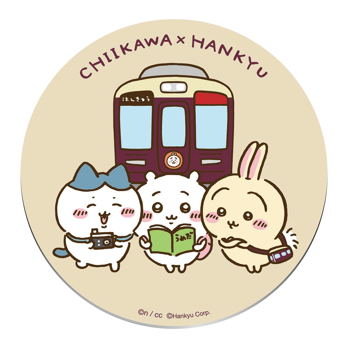 ちいかわ 阪急電車なマウスパッド | ちいかわマーケット 公式グッズ