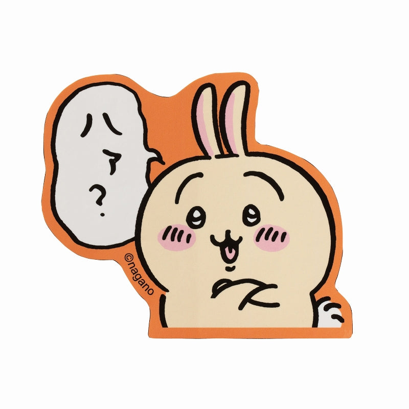 ちいかわ ステッカー（うさぎ「ハア？」） | ちいかわマーケット 公式