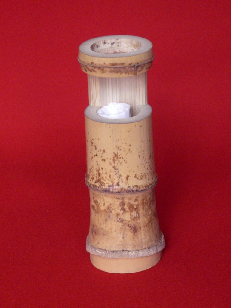 一重切 花入 細口｜竹茗堂WEBショップ | 竹茗堂 久保左文オンライン