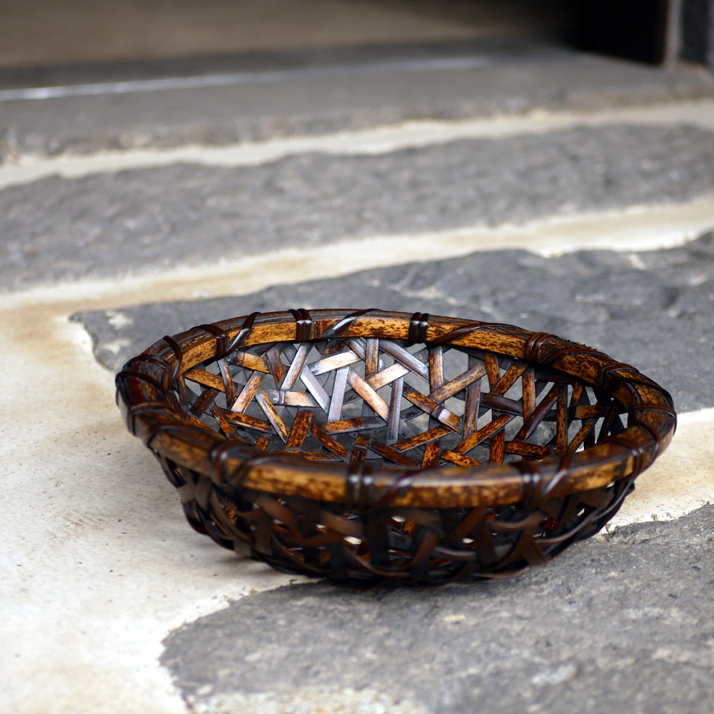 亀甲編み盛籠 | 竹巧彩 | 公式ウェブサイトｰ竹のバッグ・財布・小物