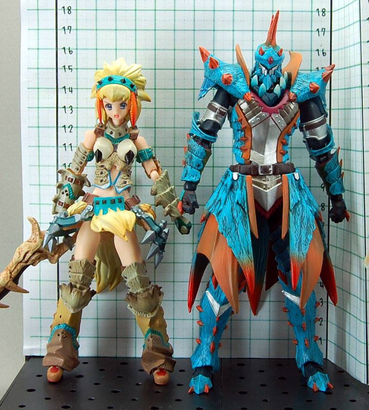 モンハン3Gフル可動アクションフィギュア ラギアシリーズ装備ハンター