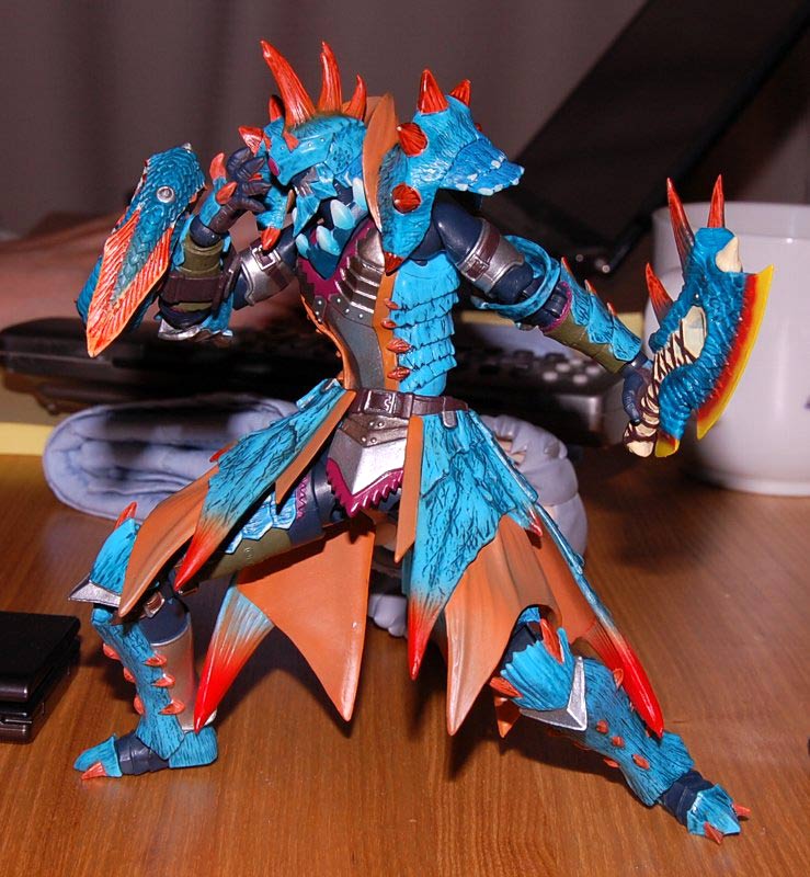 モンハン3Gフル可動アクションフィギュア ラギアシリーズ装備ハンター