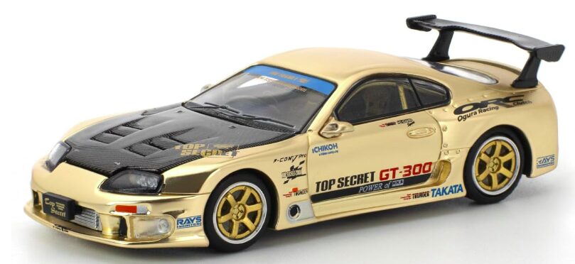 レア 300台限定 POP RACE トップシークレット スープラ ディナーカー