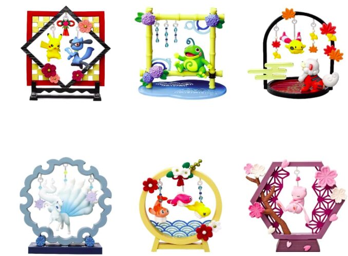 ポケモン ふんわりゆらりん飾り｜リーメント新作フィギュア全6種を徹底