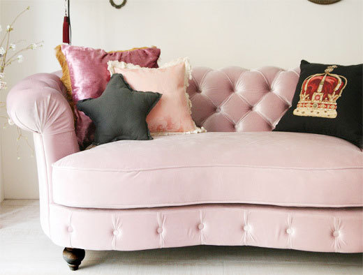 Classic Feve 2P Sofa (ペールピンク) | Kinoオリジナル - インテリア