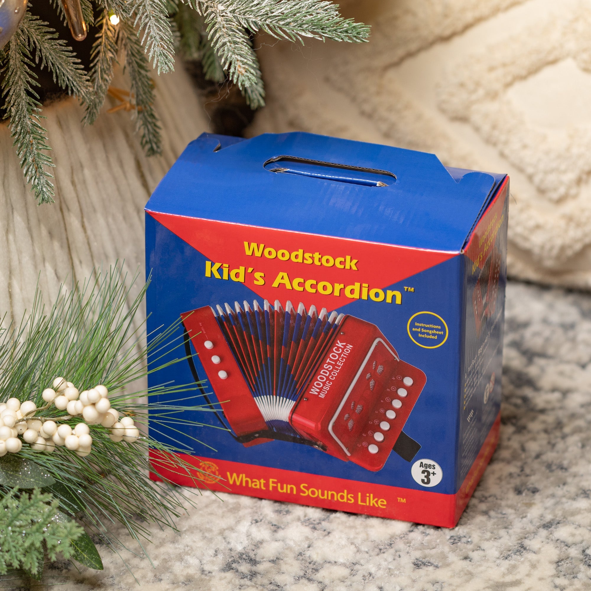 Woodstock Kid's Accordion from the makers of Woodstock Chimes