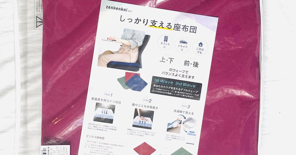 カイロプラクティック座布団