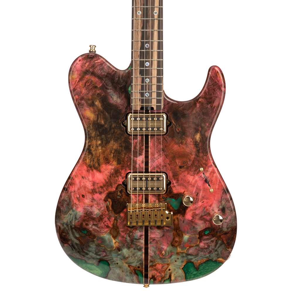 ESP Exhibition Limited Throbber CTM FL Electric Guitar - Natural