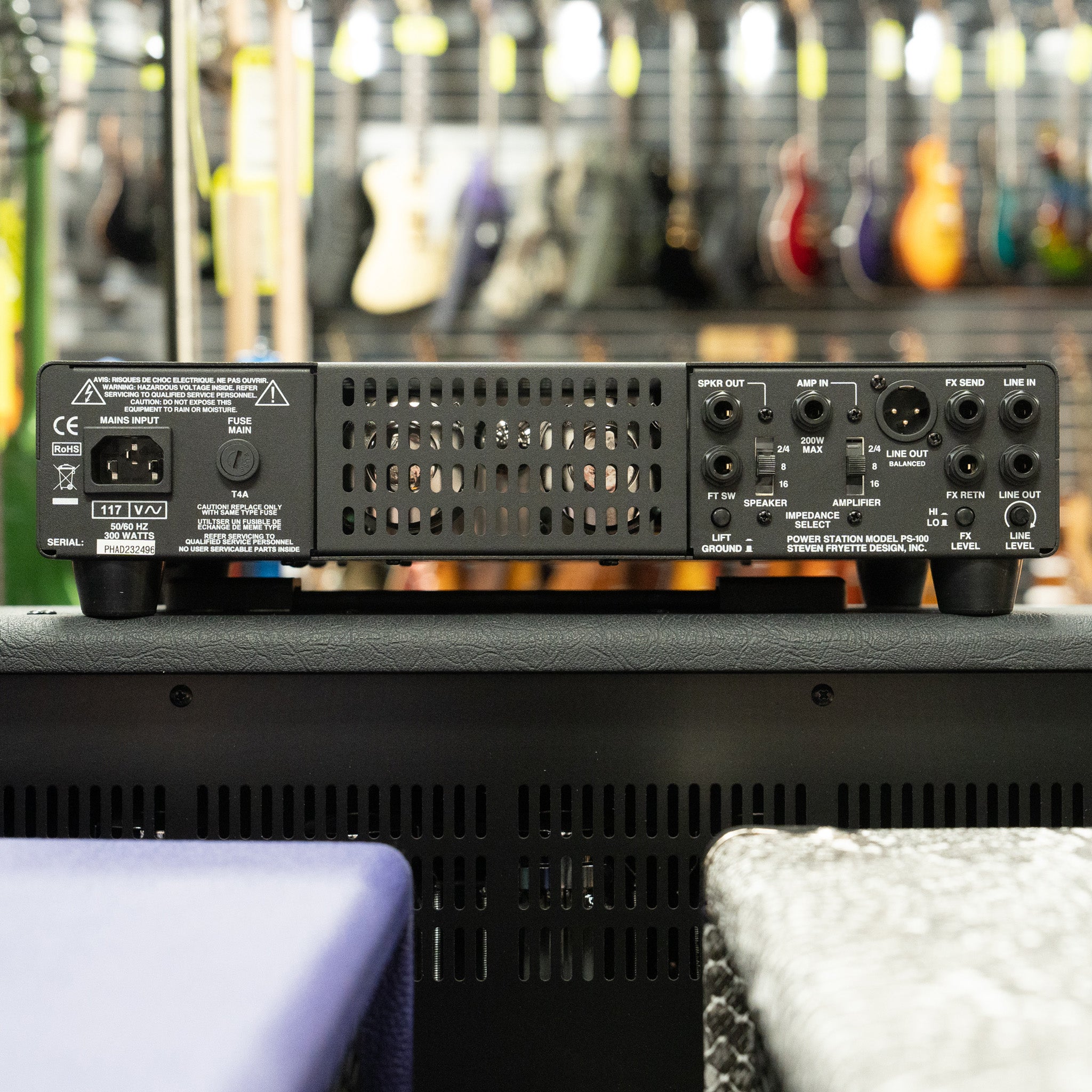 Fryette PS-100 Power Station - Reactive Load with 100-Watt Re-Amp