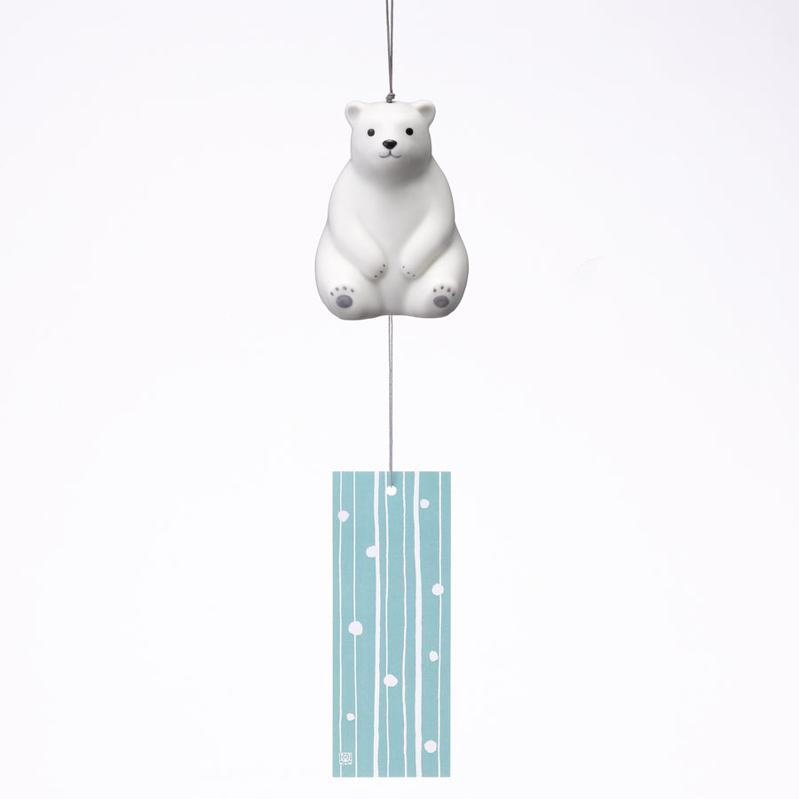 瀬戸風鈴(しろくま) – 中外陶園オンラインストア