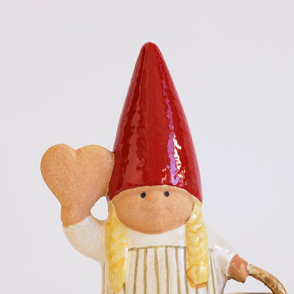 個別販売】Lisa Larson リサ・ラーソン｜SANTA FAMILY GIRL WITH