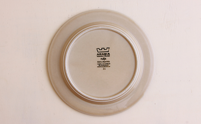 ヴィンテージ】Arabia/アラビア/Ruija/ルイージャ/プレート（20cm