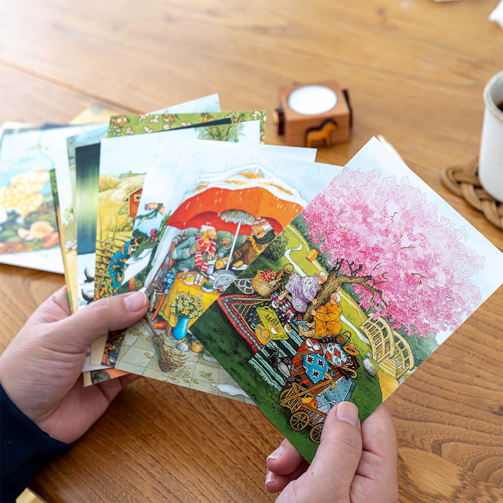 Inge Look インゲ・ルーク｜ポストカード Aunties（愉快なおばあちゃん