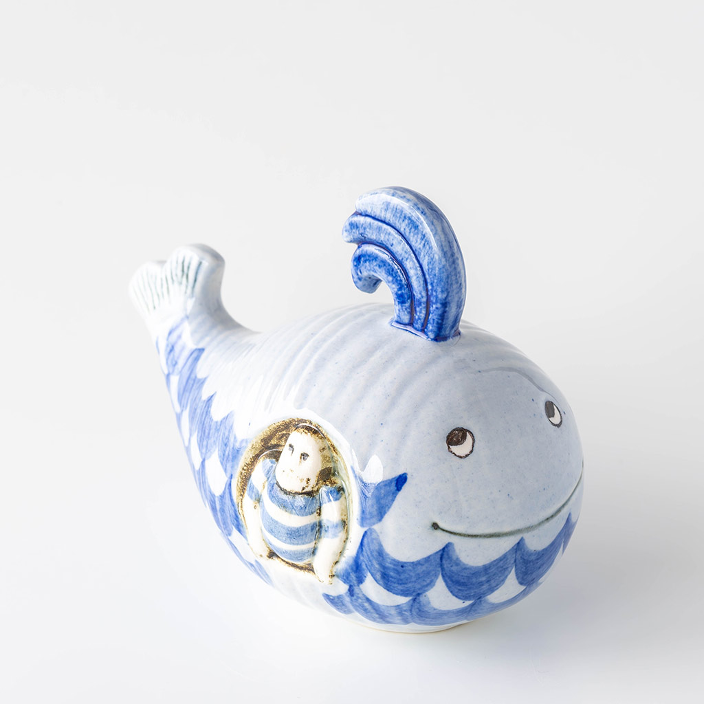 個別販売】Lisa Larson リサ・ラーソン｜WHALE JONAH くじら ヨナ WAVE