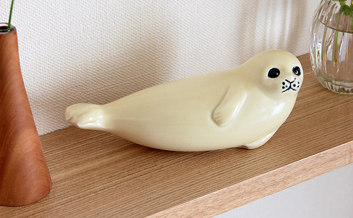 個別販売】Lisa Larson リサ・ラーソン｜SEAL アザラシ Lサイズ