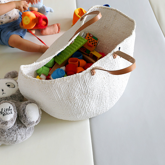 Mifuko ミフコ｜Kiondo バスケット［サイザル麻×再生プラスチック