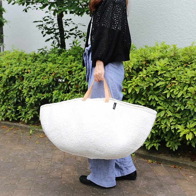 Mifuko ミフコ｜Kiondo バスケット［サイザル麻×再生プラスチック