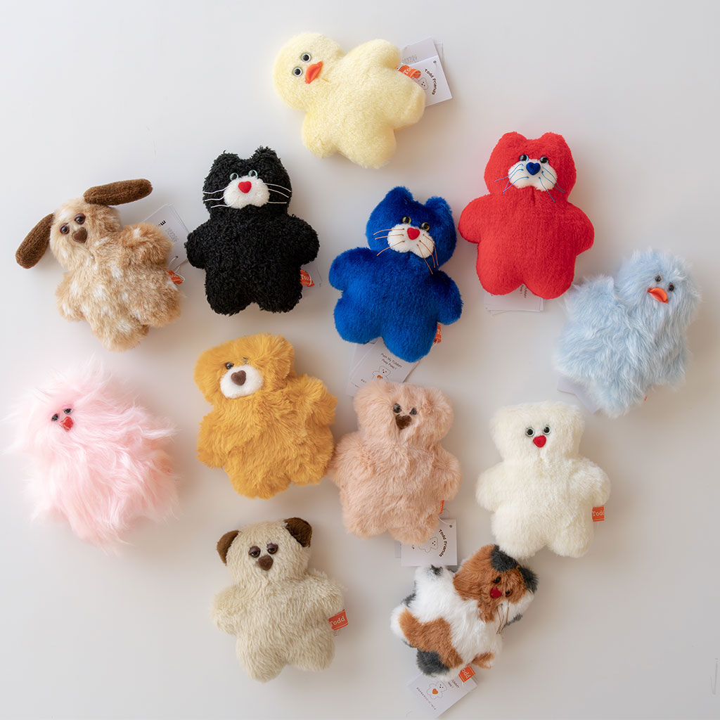 一点もの】mojojojo｜ぬいぐるみ Todd friends 01 COMFOTA 北欧雑貨店