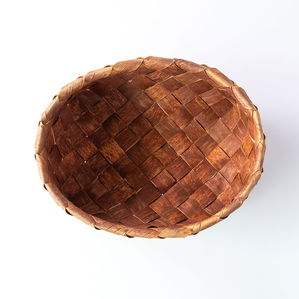 フィンランドの白樺かご/オーバル/飴色 COMFOTA 北欧雑貨店