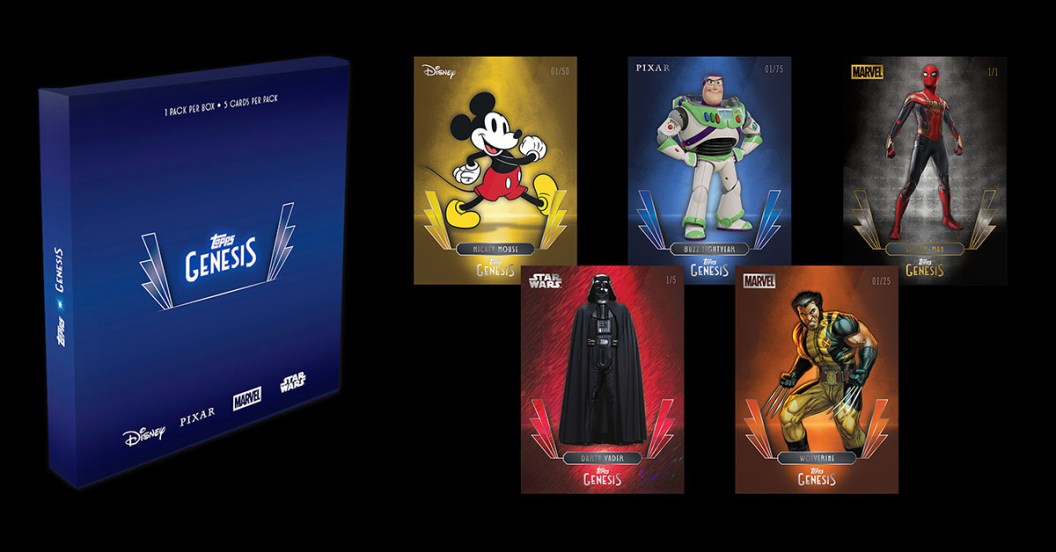 Disney Genesis Topps Cards Drop January 1st – The Flagship Eclipse