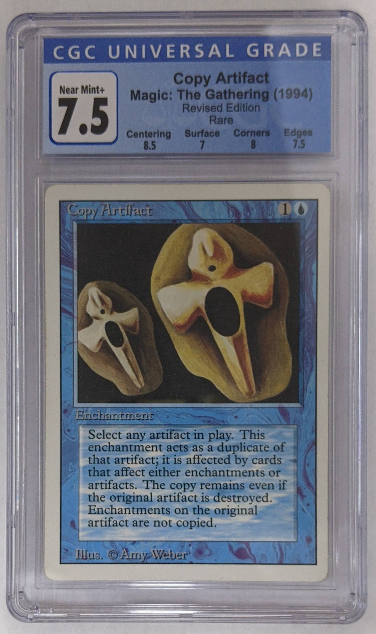 Copy Artifact Revised 1994 CGC 7.5 MTG – Comics To Astonish