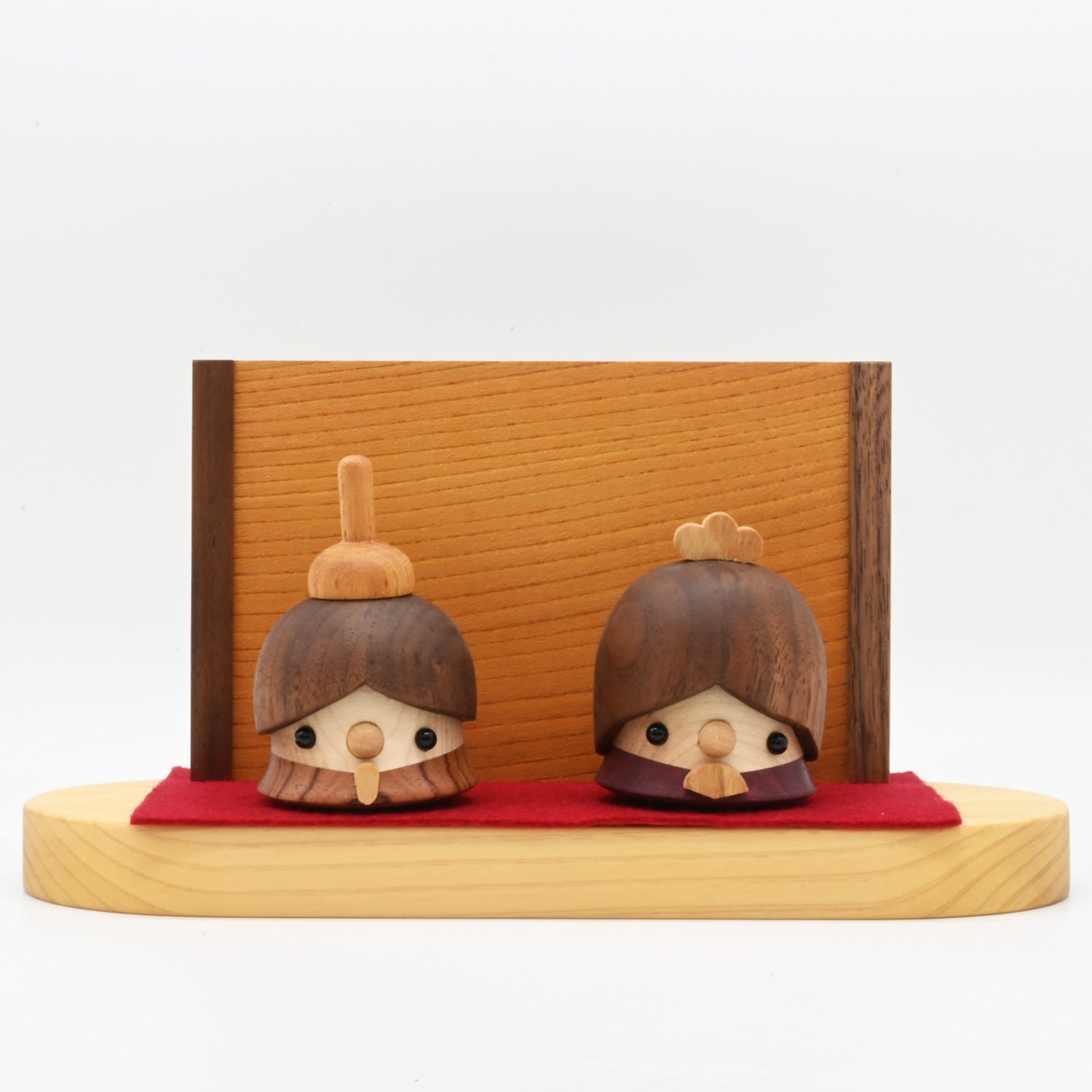 どんぐりひな人形｜節句 雛飾り｜木のおもちゃ通販｜Comomg（こまむぐ