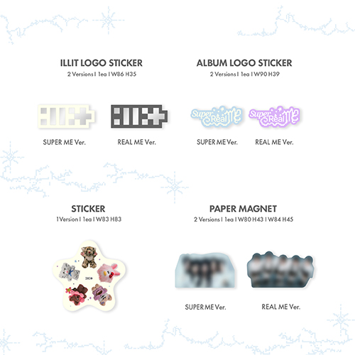 SUPER REAL ME [2形態セット][CD] - ILLIT - UNIVERSAL MUSIC JAPAN