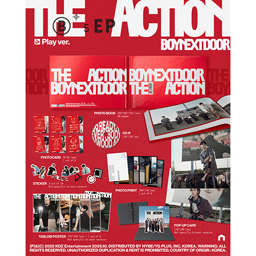 The Action [3形態セット][CD] - BOYNEXTDOOR - UNIVERSAL MUSIC JAPAN