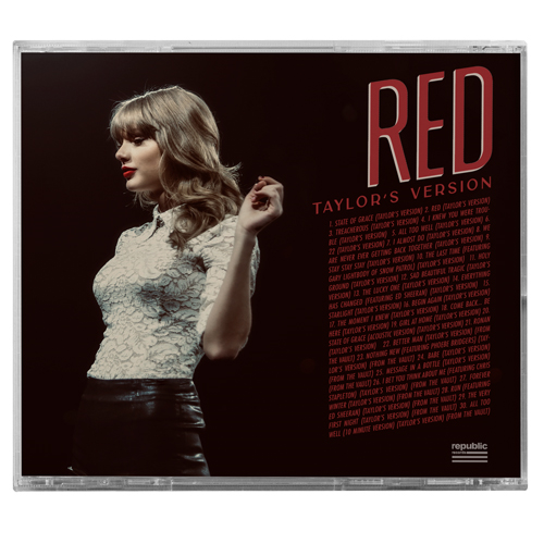 RED (Taylor's Version) CD (clean) [輸入盤][2CD][CD] - テイラー