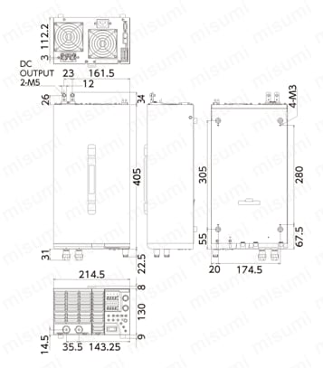 ズーム直流電源 ZX-Sシリーズ | 高砂製作所 | MISUMI(ミスミ)