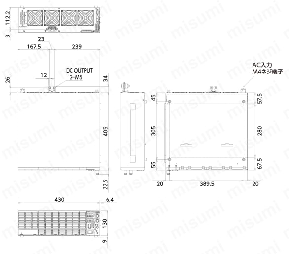 ZX-S-1600LA | ズーム直流電源 ZX-Sシリーズ | 高砂製作所 | MISUMI