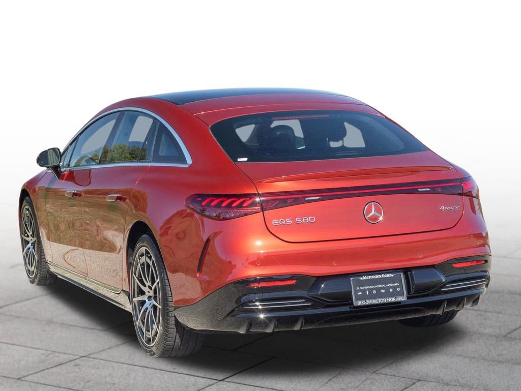 Pre-Owned Manufaktur Cardinal Red Metallic 2023 Mercedes-Benz EQS