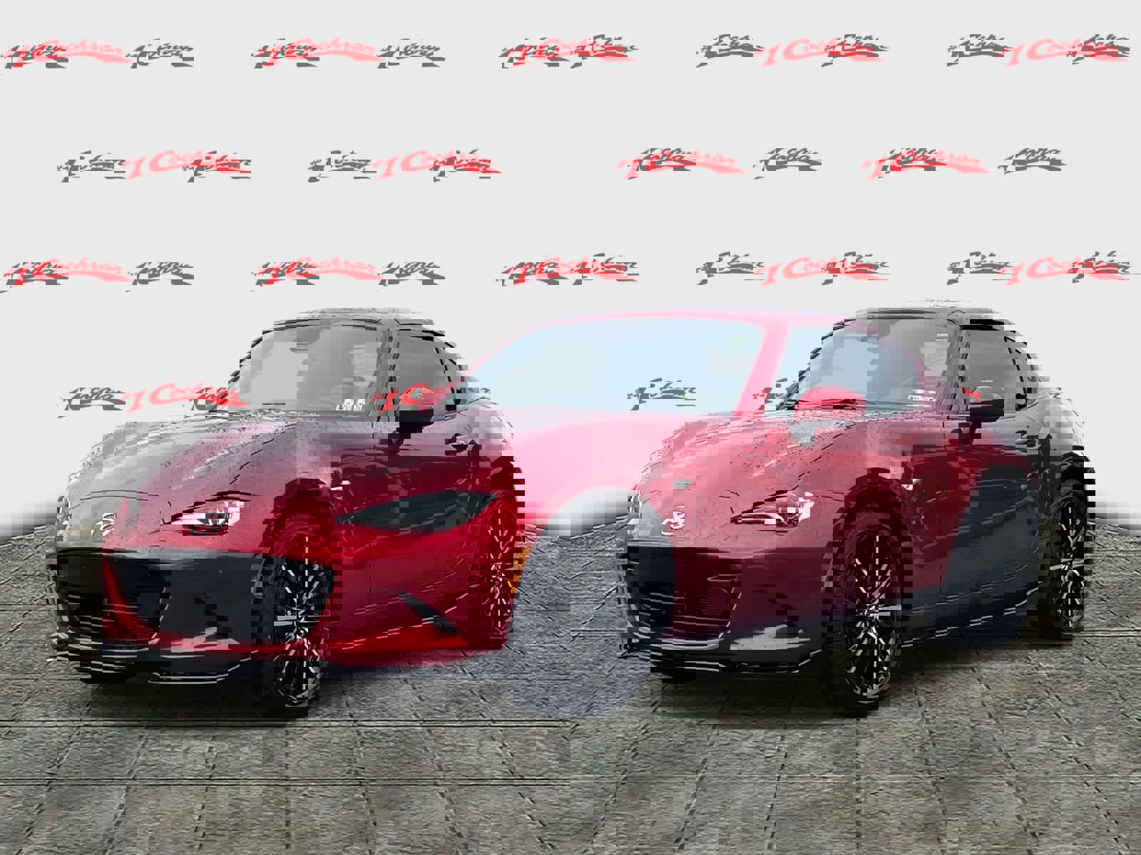 New Soul Red Crystal Metallic 2025 Mazda MX-5 Miata RF Grand