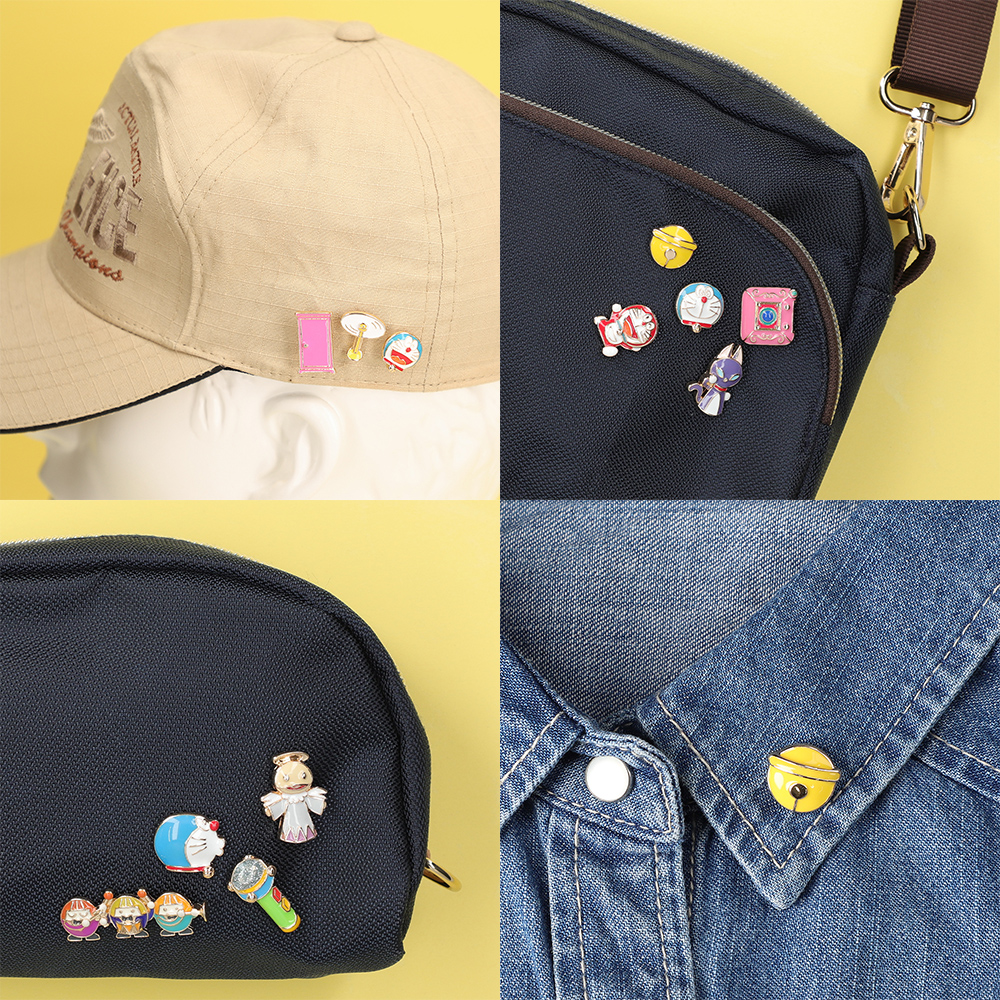 ドラえもん未来デパート限定のピンバッジが新登場！｜ドラえもんチャンネル