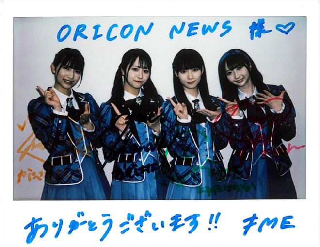 ≠MEメンバー直筆サイン入りチェキ | オリコンニュース（ORICON NEWS）