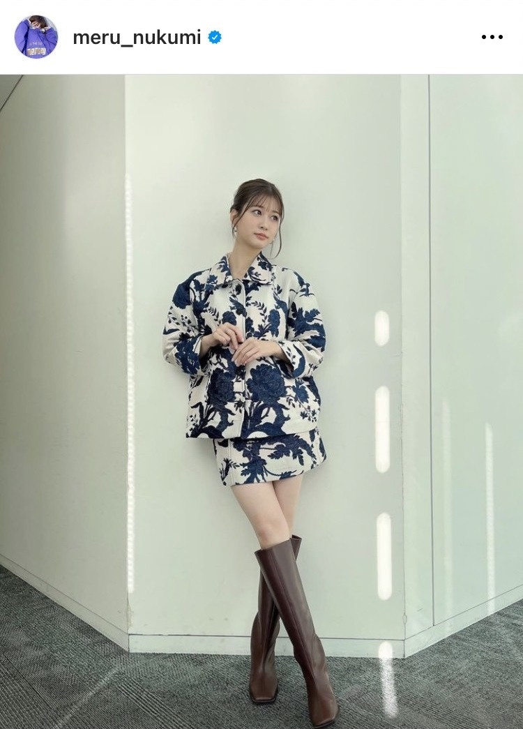 画像・写真 | めるる、“絶対領域”あらわな超ミニ×ブーツ姿「めっちゃ脚