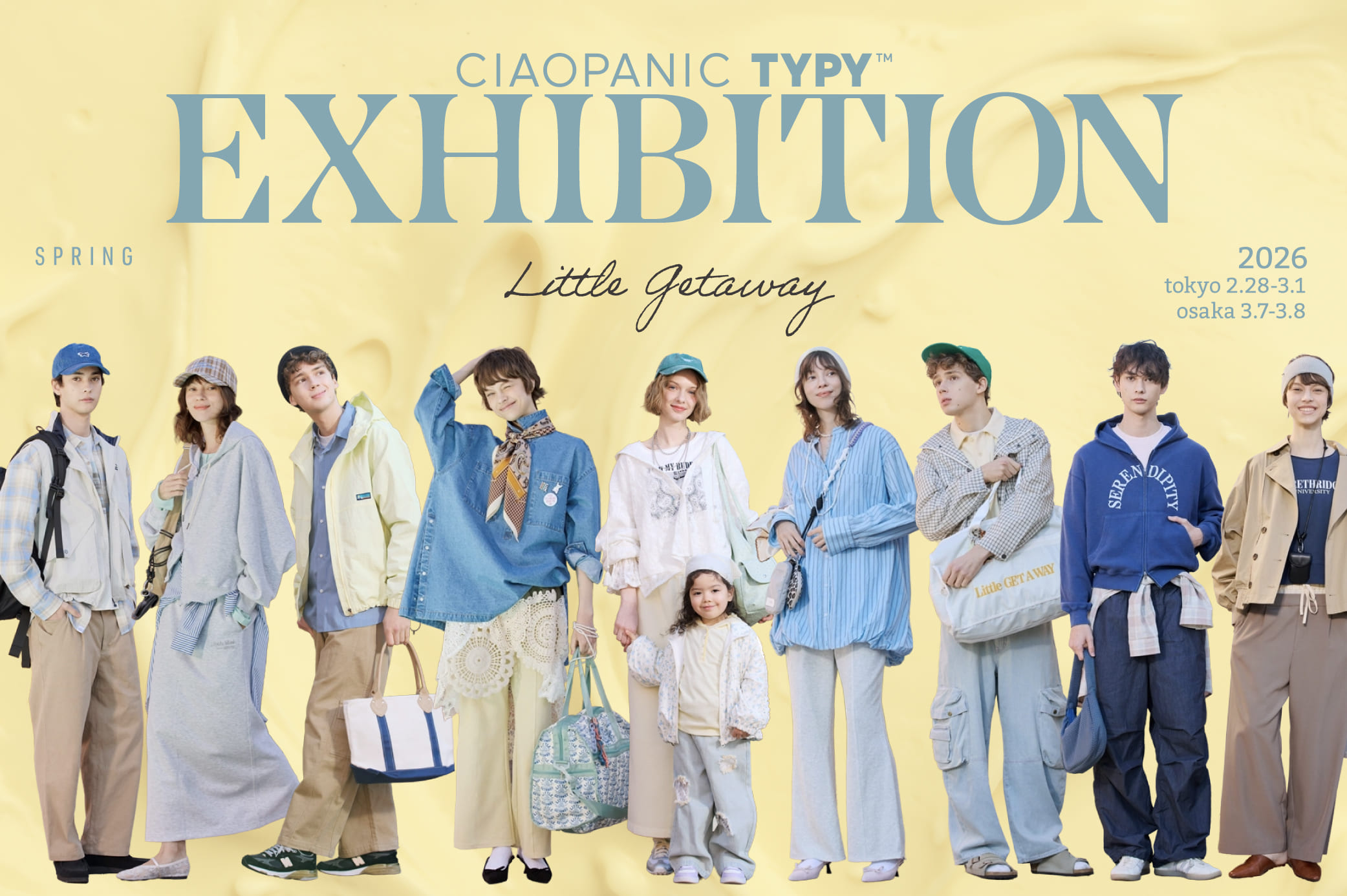 CIAOPANIC TYPY 26SS展示会開催が決定！ | CIAOPANIC TYPY(チャオ