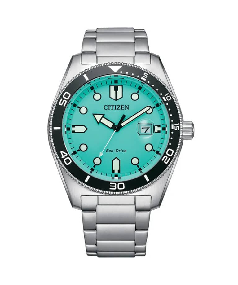 Citizen Eco-Drive Navy Turquoise AW1760-81W - Solar Watch