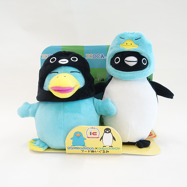 Suicaのペンギン×ICOCAのイコちゃん、コラボぬいぐるみが2月15日発売