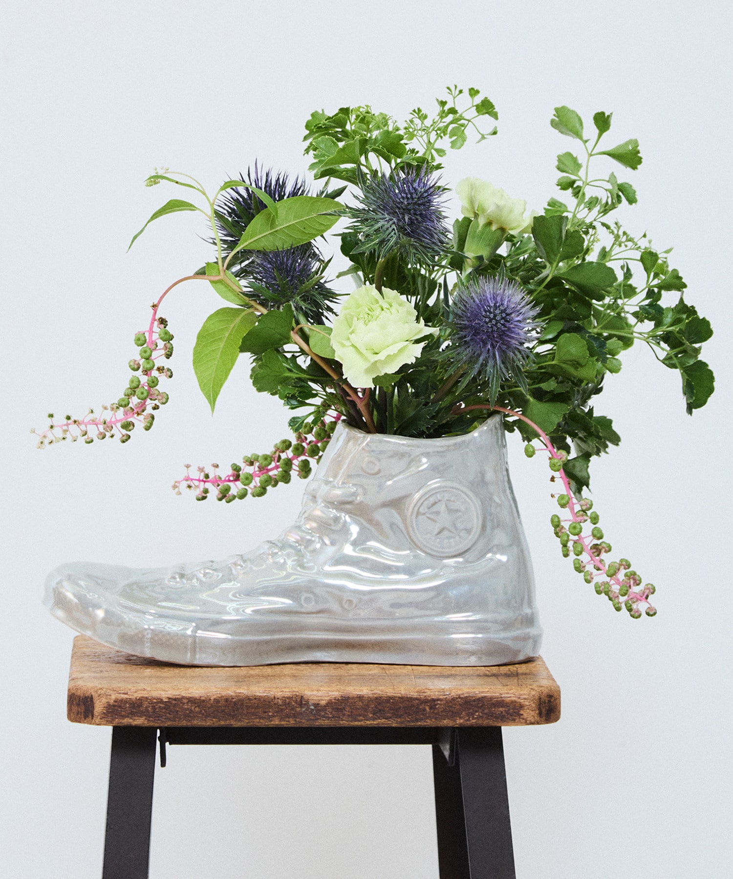 Ceramic Japan × .blink】ALL STAR HI FLOWERVASE｜CONVERSE TOKYO