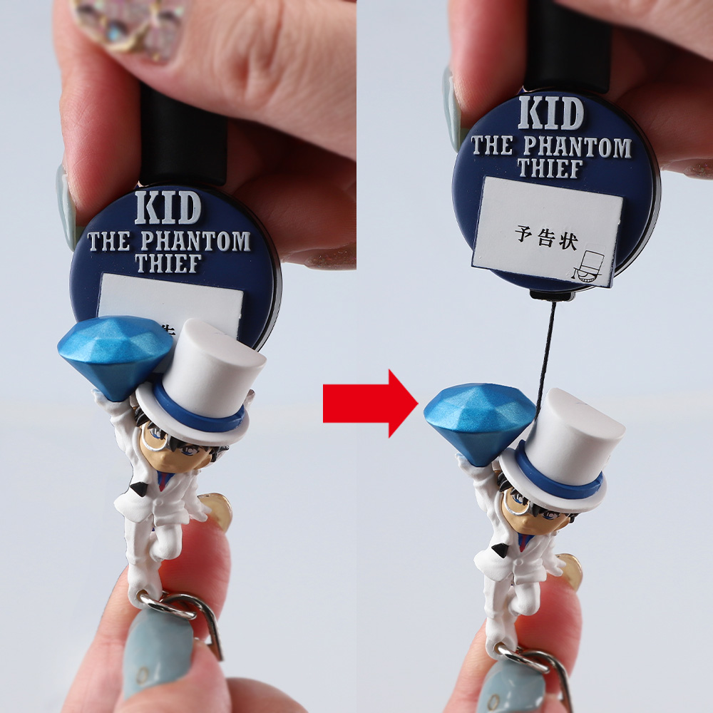 名探偵コナン ヒッパリール 怪盗キッド ネックストラップ