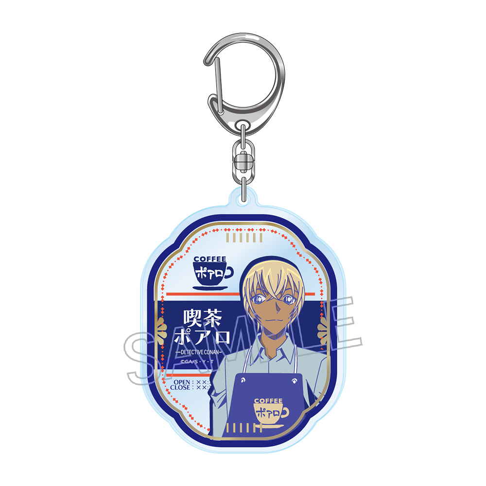 名探偵コナン 喫茶ポアロシリーズ ミニ缶バッジセット 安室 透