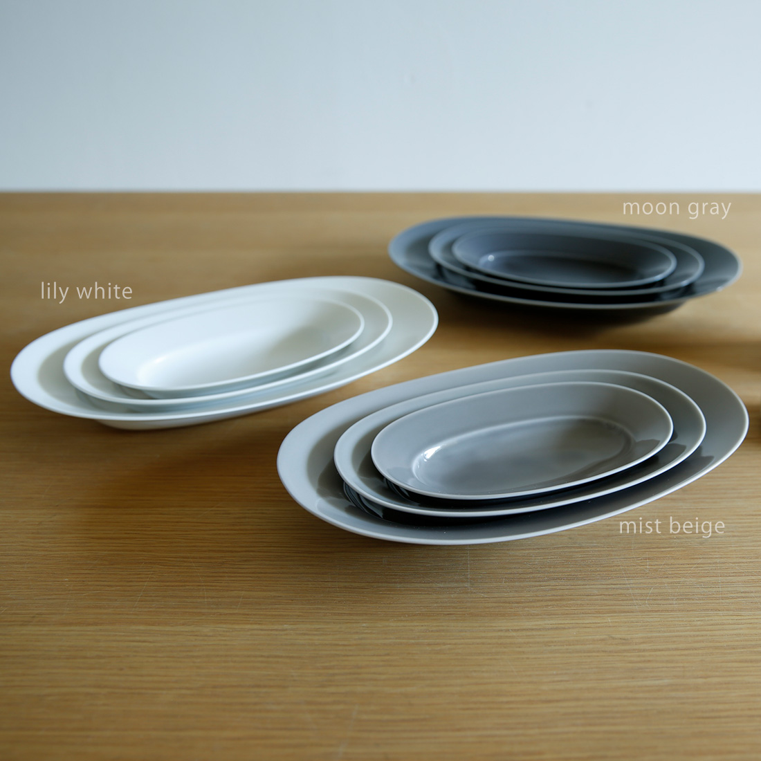 yumiko iihoshi porcelain （イイホシユミコ）/ Oval plate S