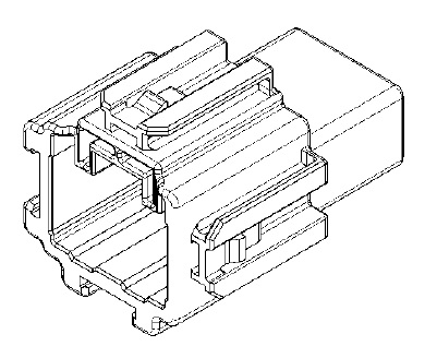060 Connector Housing 8P Male│YAZAKI Connectors Catalog