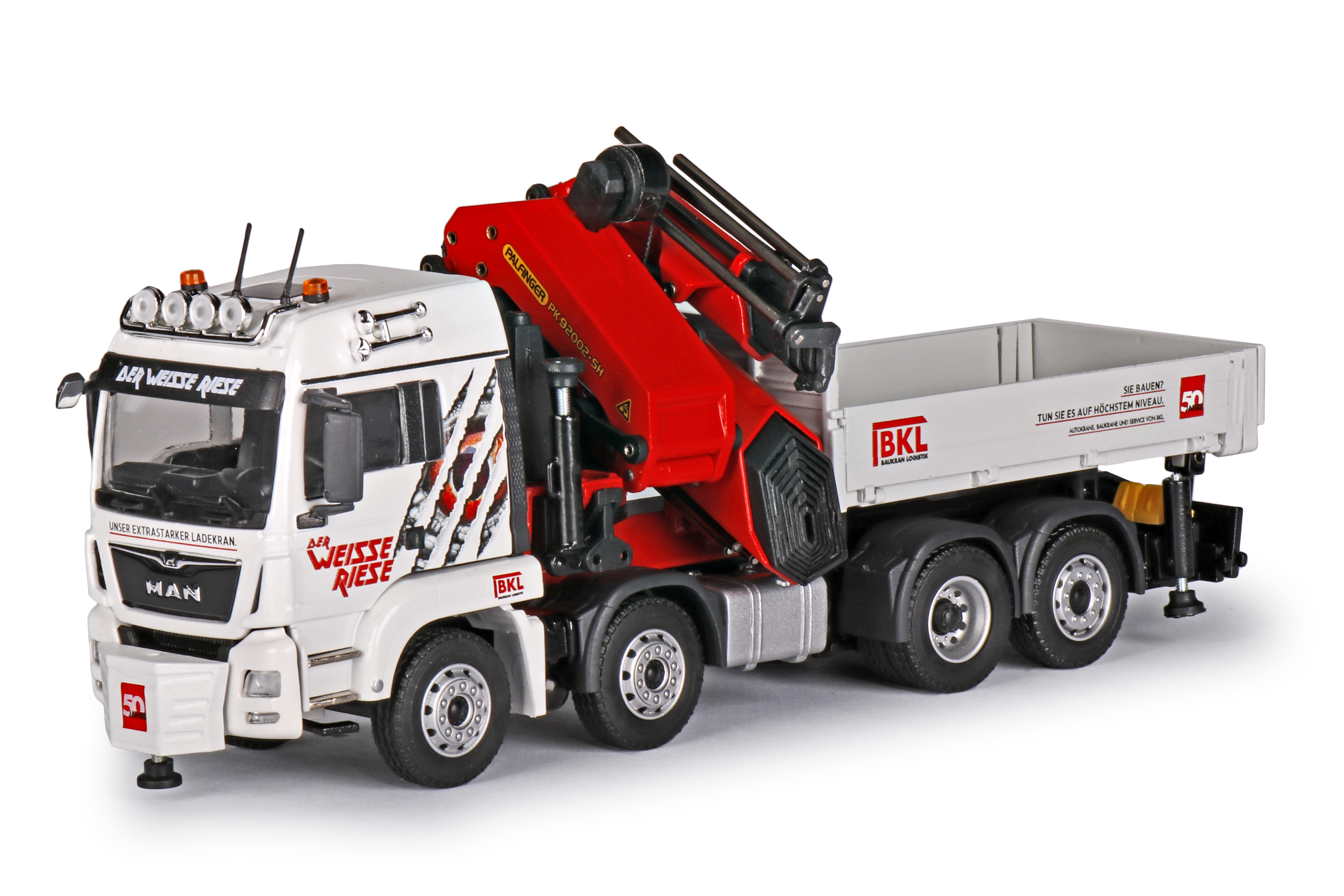 MAN TGS LX Euro 6 with PALFINGER crane and Fly Jib | Modelothek