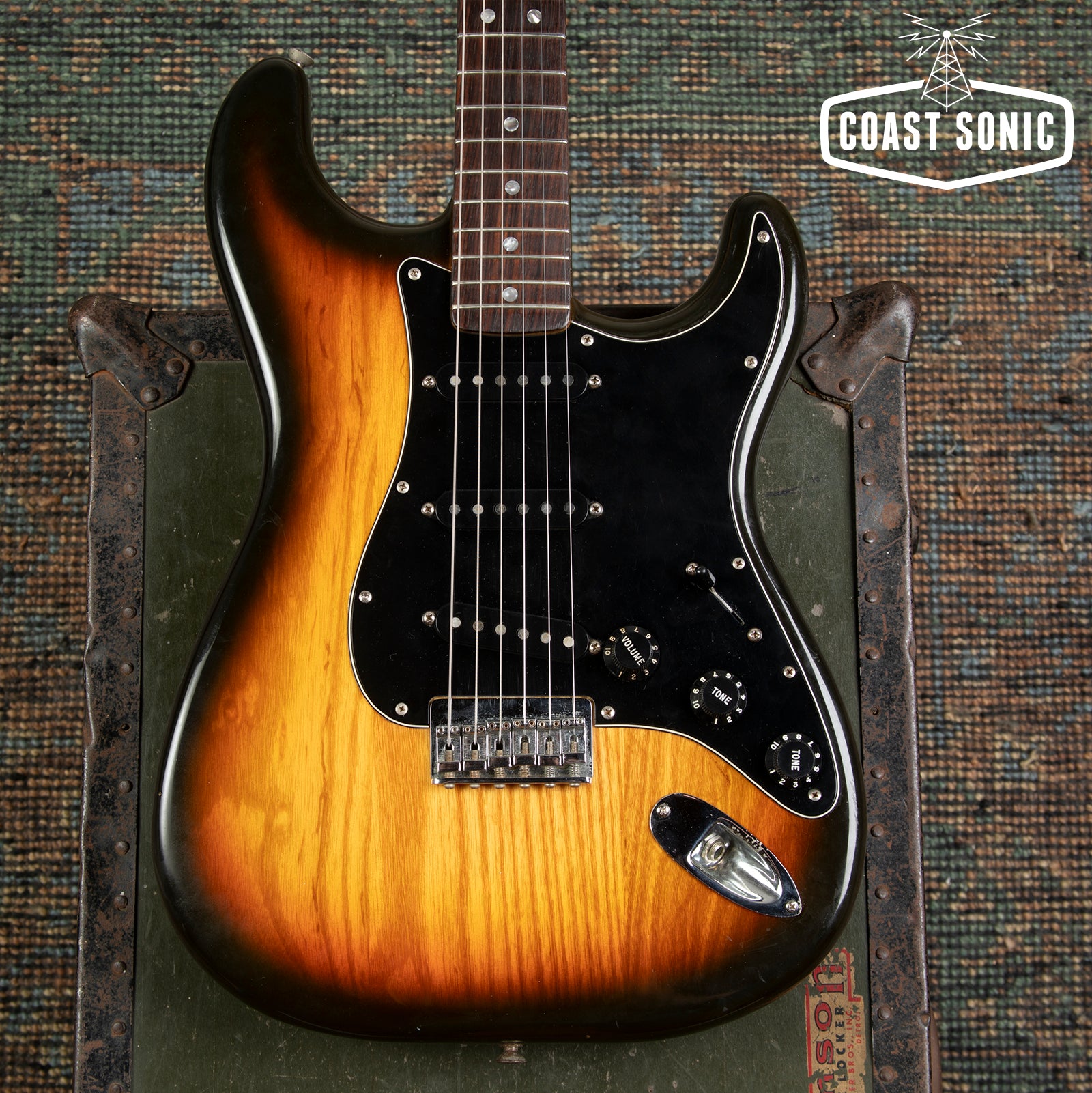 Vintage 1979 Fender Stratocaster Hardtail, All Original, with Hard Cas