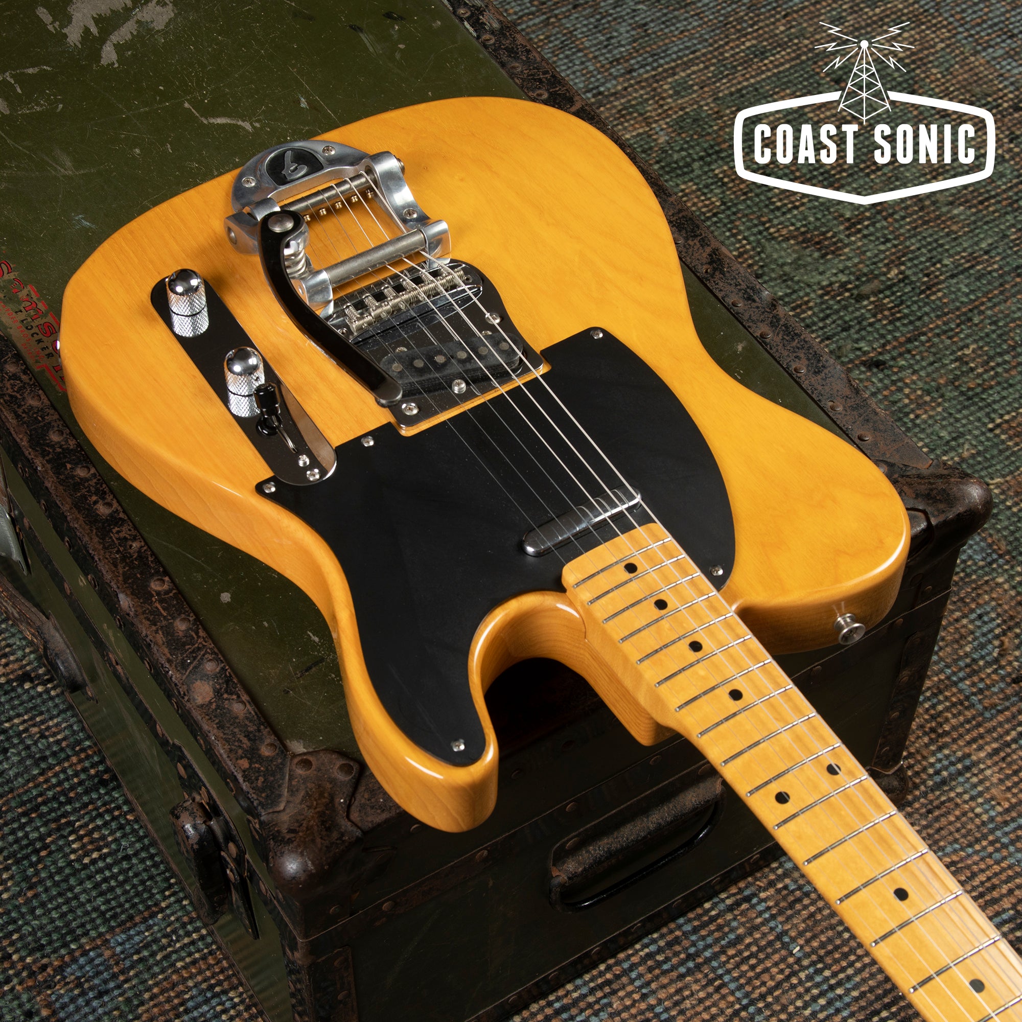 2004 Fender '52 Reissue Telecaster TL52-110TX Bigsby Japan CIJ w/USA P